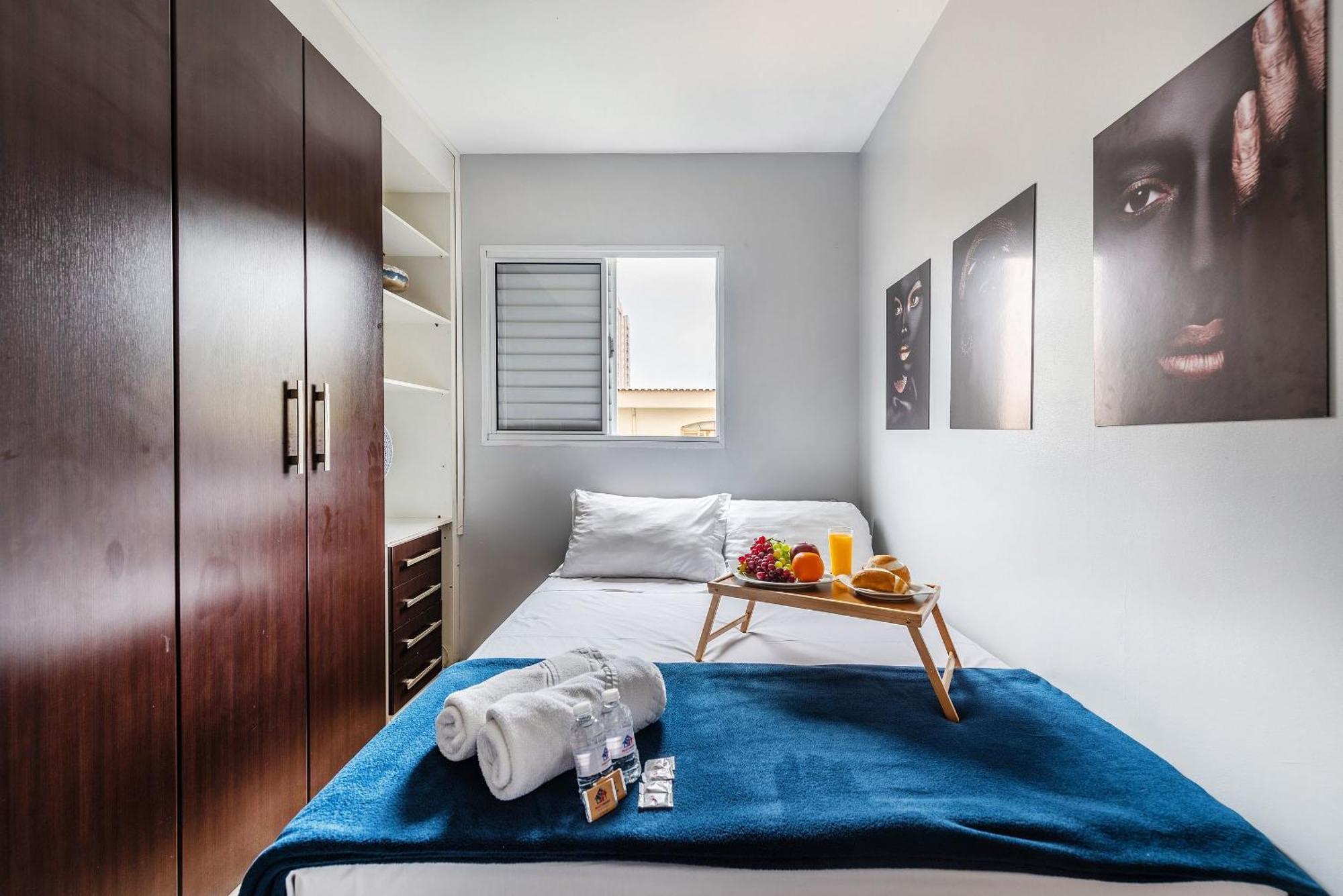 Appartamento Sa11 Apto 2 Dorms Totalmente Equipado E Acolhedor San Paolo Esterno foto